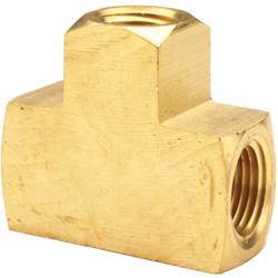 3220606C Female NPT Tee 3220606C Extruded Brass Female NPT Tee